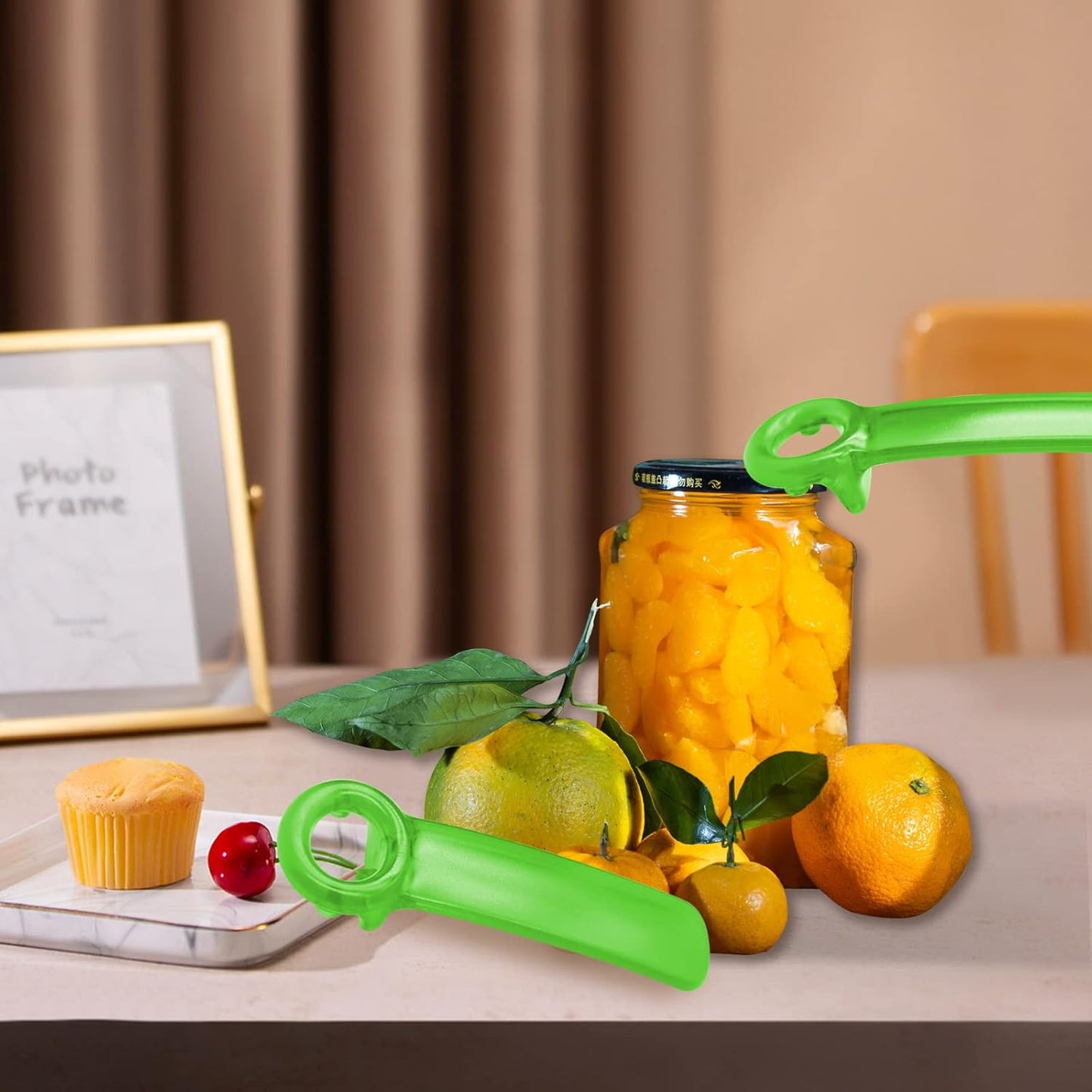 1 Pack Red Jar-key Jar Opener The Original Easy Use by Anyone (Transparent)