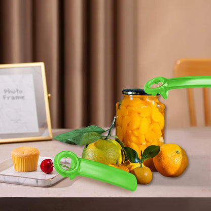 1 Pack Red Jar-key Jar Opener The Original Easy Use by Anyone (Transparent)