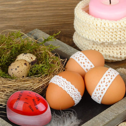 Lasubst Egg Timer for Boiling Eggs that Changes Color When Done, Tricolor