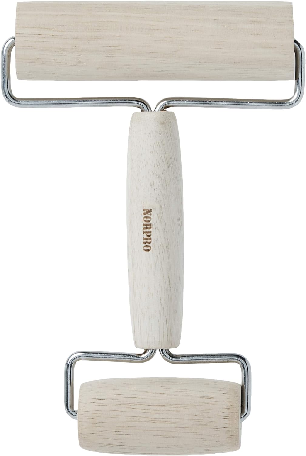 Norpro Wood Pastry/Pizza Roller 4.25in/10.5cm