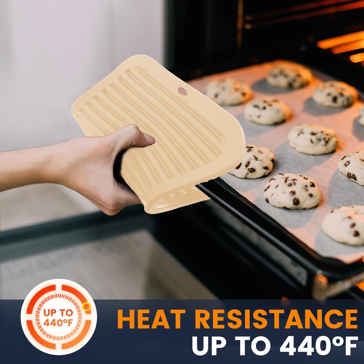 Silicone Trivet Mats 4 Heat Resistant Pot Holders Multipurpose Non-Slip Hot Pads for Kitchen Potholders, Drying mat, Jar Opener, Spoon Holder, Coaster.(Dark Grey)