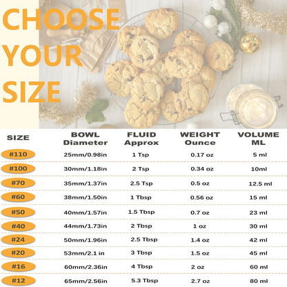 Cookie Scoop, Ice Cream Scoop, 1Tbsp/15 ml/0.5oz Cookie Scoops for Baking, 18/8 Stainless Steel Cookie Scooper for Baking, Ice Cream Scooper with Trigger Release, Cookie Dough Scoop with Non-slip Grip
