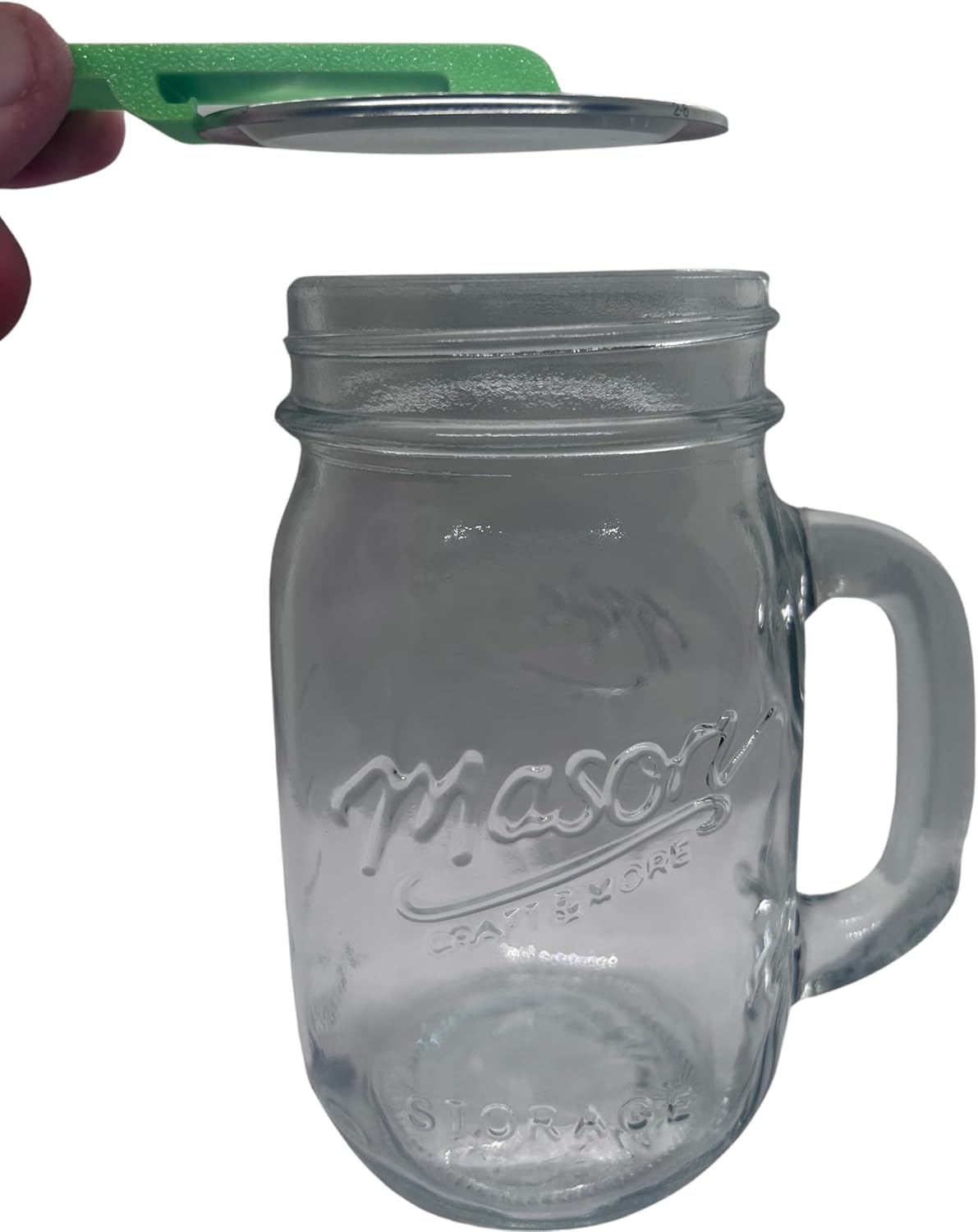 Canning and Mason Jar Opener, Easy Release Vacuum Seal for all lids magnetic (Black)
