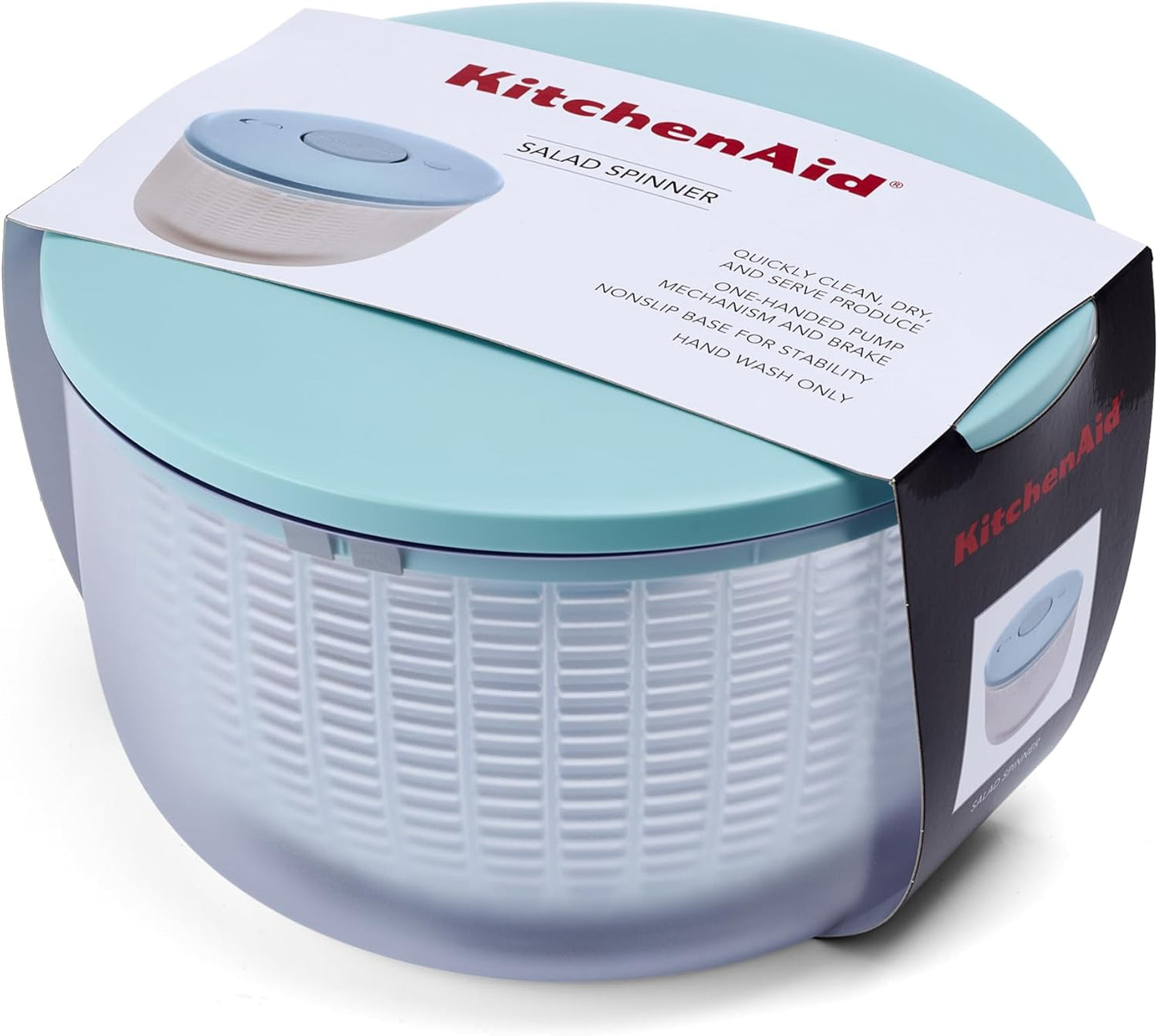 KitchenAid Universal Salad Spinner, 7.43 Quart, Charcoal Gray