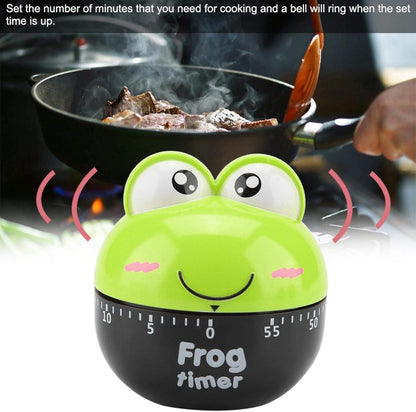 Cartoon Animal Kitchen Timer, 55 Minute Mechanical Countdown Timer for Cooking Baking No Battery Required Cute Clock for Eggs Cookies (1#)