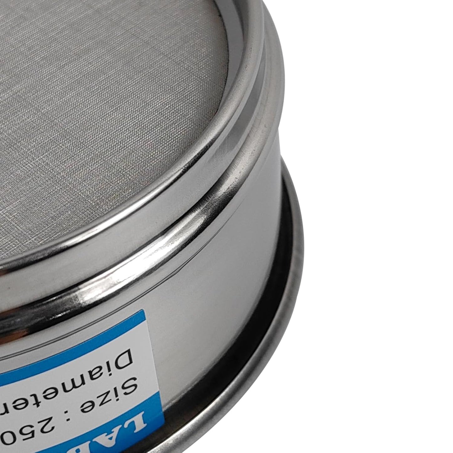 325 Mesh Lab Sieves 4" Diameter 304 Stainless Steel Wire Cloth Test Sieve for Industrial Laboratory Home