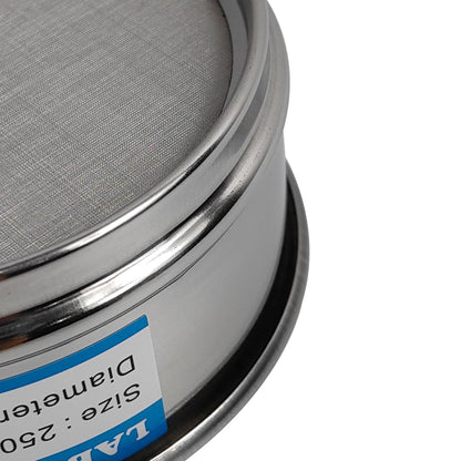325 Mesh Lab Sieves 4" Diameter 304 Stainless Steel Wire Cloth Test Sieve for Industrial Laboratory Home