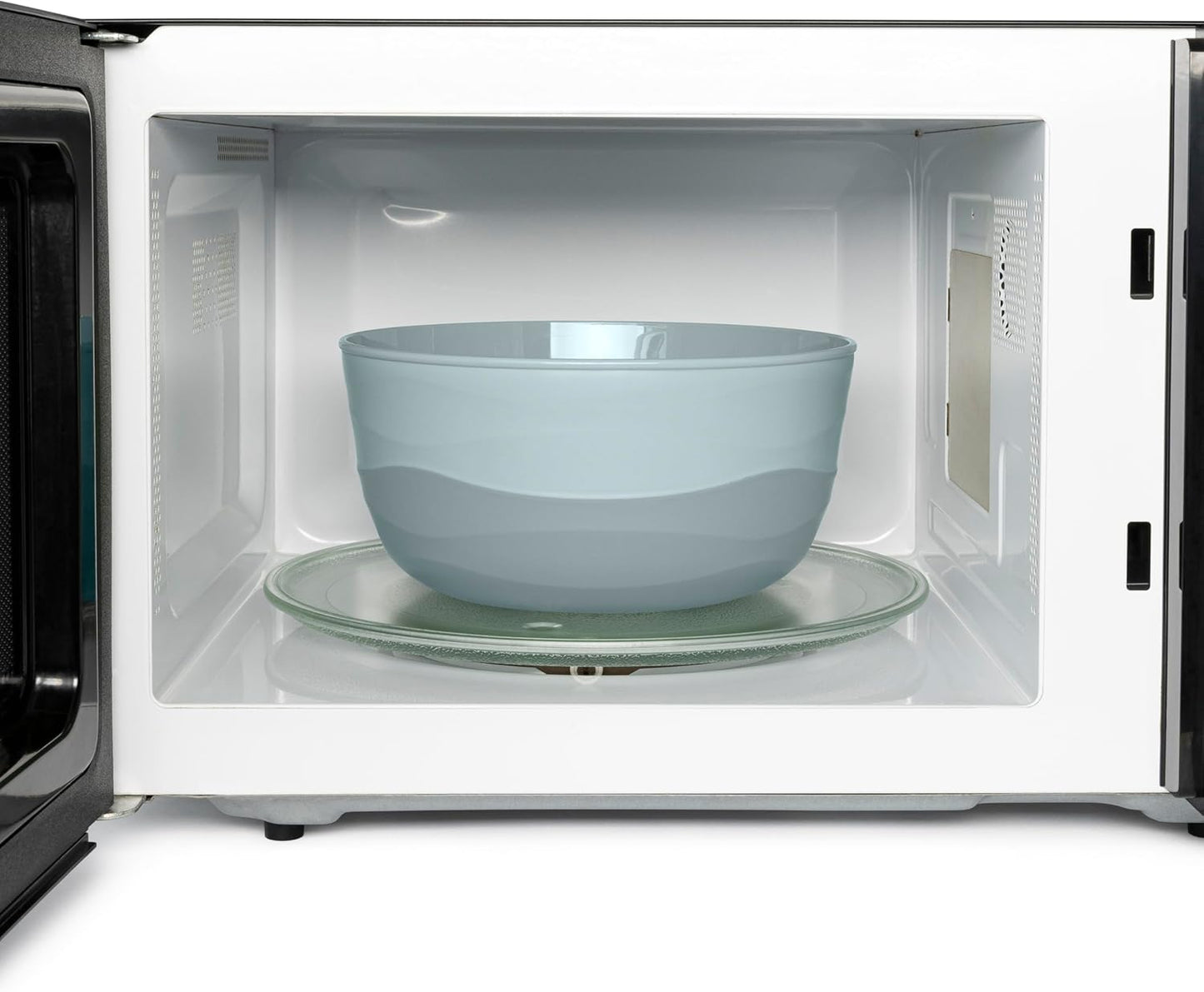 Pera Mixing Bowls with Lids Set, 8 Piece (4 Bowls + 4 Airtight Lids), BPA Free Nesting Kitchen Bowl Set for Mixing & Food Storage, Microwave & Dishwasher Safe (Green)