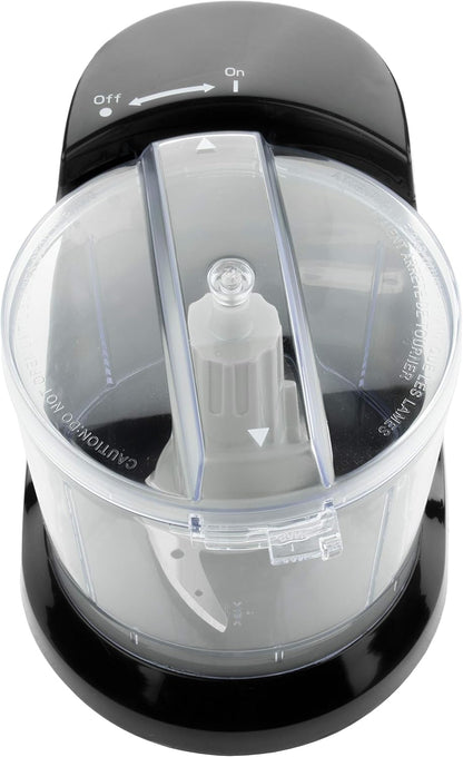 Brentwood MC-109BK 1.5 Cup Mini Food Chopper, Black