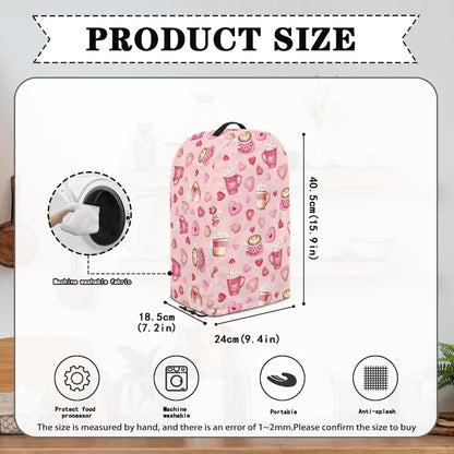 Coffee Pastry Blender Dust Cover with Drawstring Field Stand Mixer or Coffee Maker Cover Anti Fingerprint Polyester Appliance for Home Kitchen Decor