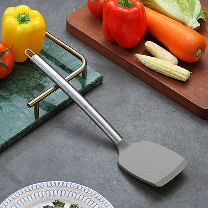 Berglander Skimmer, Non-stick Silicone Strainer, Kitchen Cooking Skimmers For Non-Stick Cookware, Dishwasher Safe, Easy to Clean