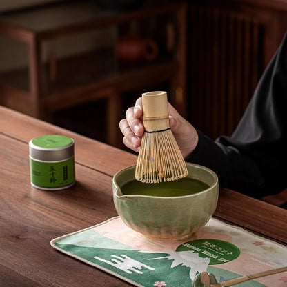 Clay&Fire Matcha Whisk Set, 9 pcs Ceramic Matcha Set, Gifts for Women,Matcha Bowl with Spout and Whisk, Matcha Kit for Matcha Lovers, Gift Mother's Day, Birthday, Anniversary