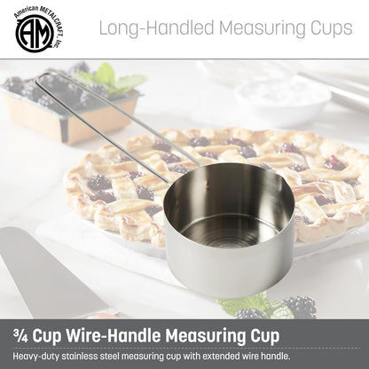 American METALCRAFT, Inc. American Metalcraft MCL125 Stainless Steel Measuring Cup, 1 1/4-Cup