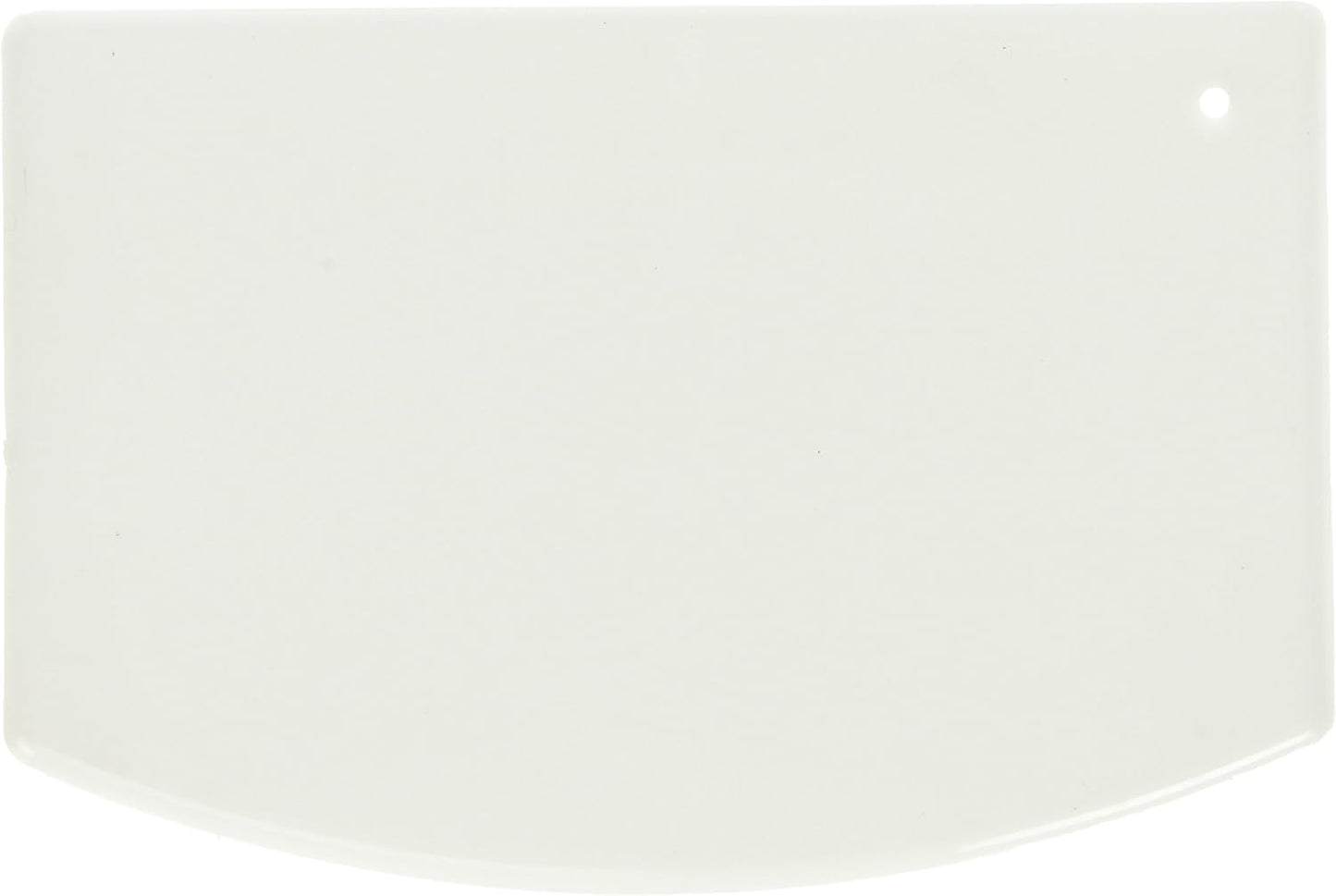 Winco Plastic Dough Scraper, Medium, White, 12-Piece