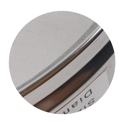 LABALPHA 120 Mesh Lab Sieves, #120 Mesh Test Sieve, 8'' Diameter, 304 Stainless Steel Wire Cloth (0.125mm)