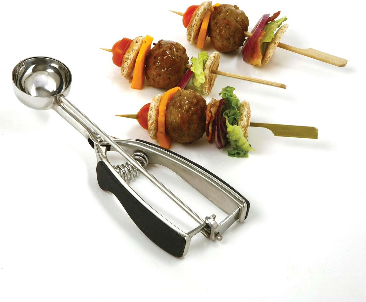 Norpro NOR- SCOOP, SANTOPRENE HANDLE, 42MM (2 Tablespoon)