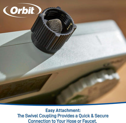 Orbit 62067 1-Outlet Programmable Digital Hose Watering Timer, 2-Pack