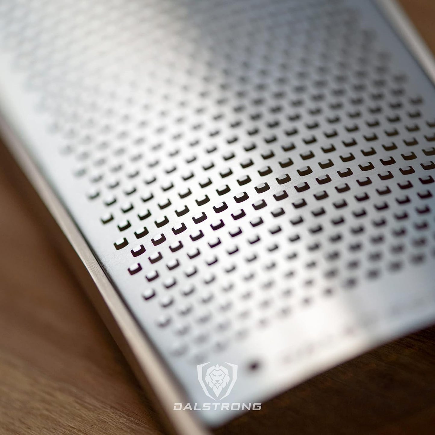 Dalstrong Professional Wide Cheese Grater - Ribbon - #304 Stainless Steel Blade - G10 Handle Kitchen Shredder - w/Blade Cover - Medium/Soft Cheese, Chocolate, Citrus, Root Vegetables - NSF Certified