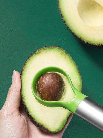 Choxila Avocado Slicer Tool - 2-in-1 Stainless Steel Avocado Cutter Slicer and Avocado Pit Remover
