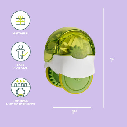 Chef'n 102-663-011 GarlicZoom Garlic Chopper, XL, Green