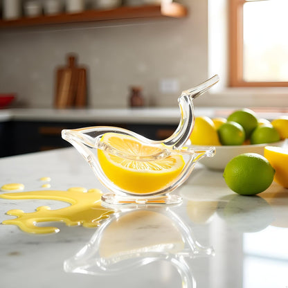 2 Pack Bird shape Lemon Squeezer, Lemon Juicer Acrylic Manual Juice Lime Squeezer Bird Shape Hand Juicer for Orange Lemon Lime Pomegranate