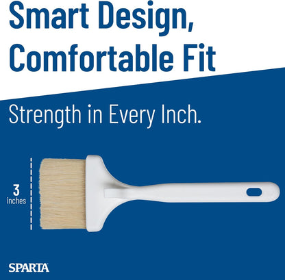 SPARTA Meteor Kitchen Basting Brush – SKU 4037900 Basting Brush for Cooking Natural Boar Bristles for Kitchens, Restaurants, Catering, Durable Handle, 3in