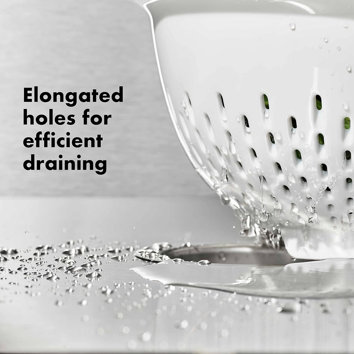 OXO Good Grips 3 QT Plastic Colander