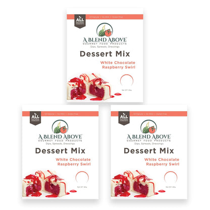A Blend Above Banana Cream No-Bake Dessert Mix, 3 Pack, No-Bake Cheesecake, Fruit Dip, Dessert Mix, Bagel Topping, Frosting, Cheesecake Filling, Quick and Easy to Make, Makes 16 Ounces, Cream Cheese,