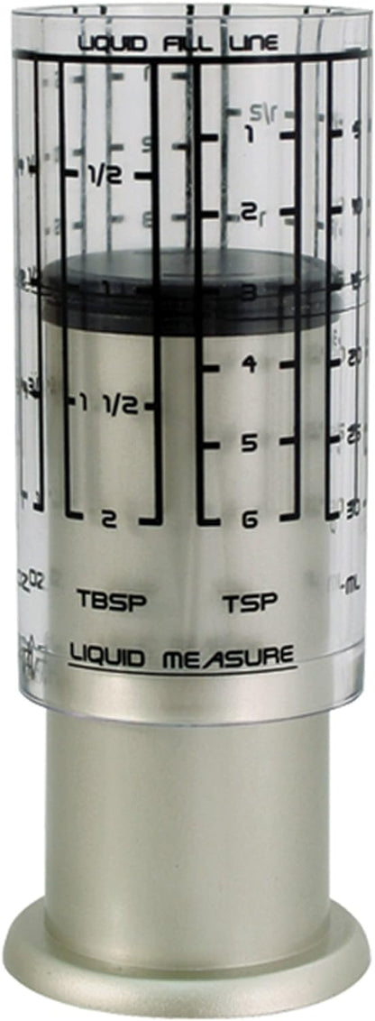 KitchenArt Professional Series 2 Cup Adjust-A-Cup, Champagne Satin, Adjustable, 1/8 to 2-Cup