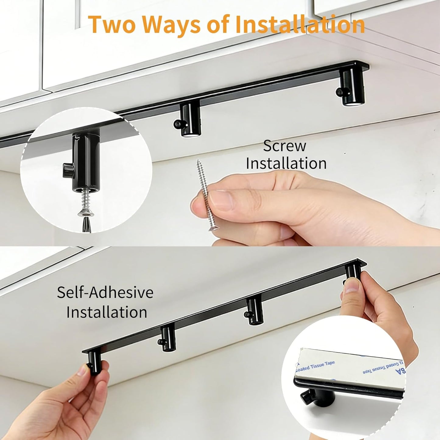 Metal Stand Mixer Attachment Holder Fits for Kitchenaid Mixer Accessories, Under Cabinet Organizers Hangers for Storage Kitchen aid Dough Hook Paddle Beater Whisk Utensil