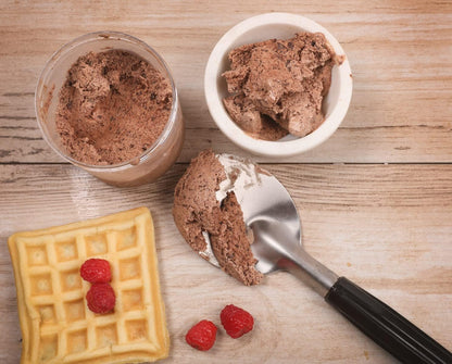 Heavy Duty Ice Cream Spade Scoop - with Non-Slip Comfortable Plastic Handle - Stainless Steel Ice Cream Paddle for Hard or Creamy Ice Cream - Ice Cream Scooper Durable Bend Proof