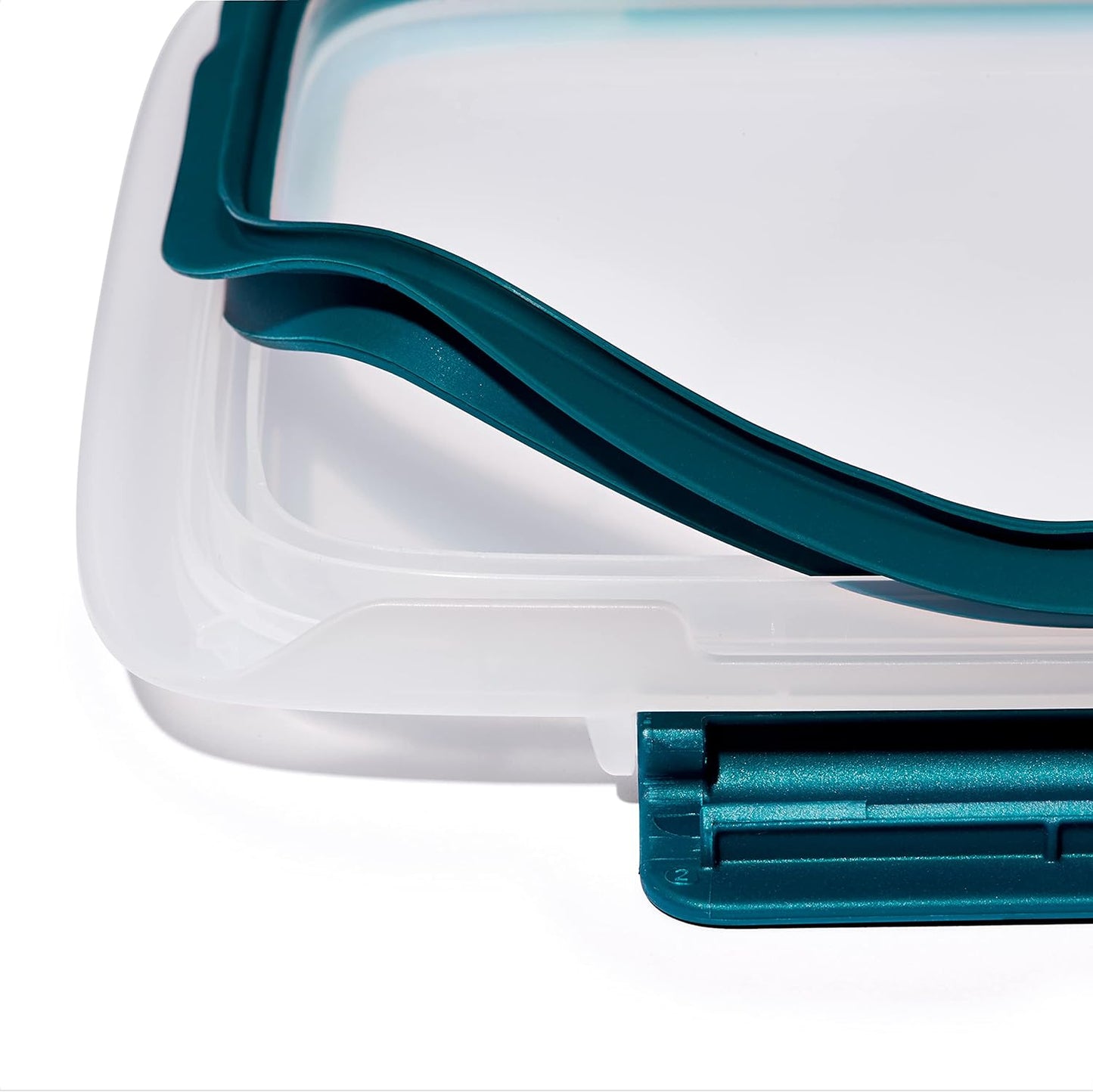 OXO Good Grips Prep and Go Silicone Squeeze Bottle 2 Pack - Ocean Blue