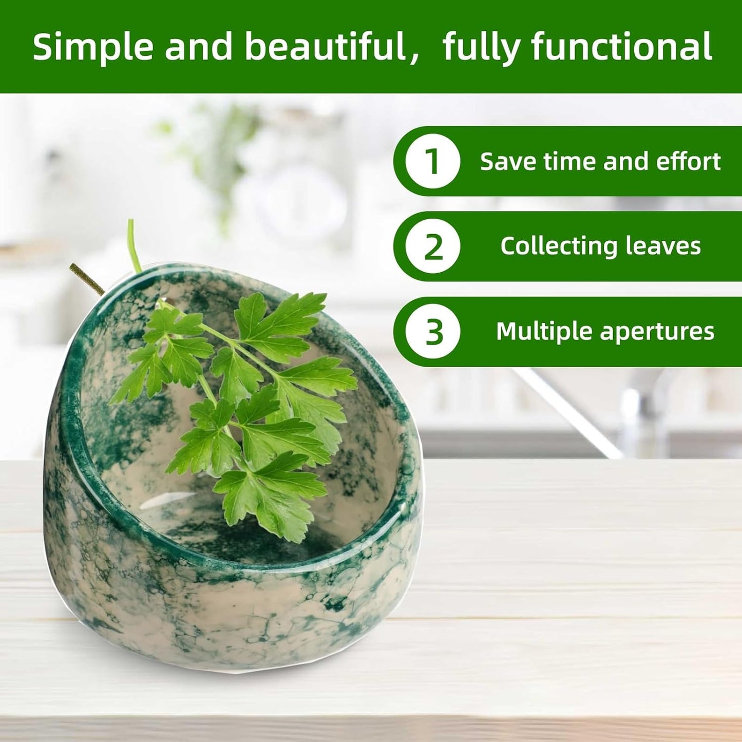 herb stripper，herb stripper bowl，pottery herb stripper，handmade with different circular hole sizes for separating leaves and stems.