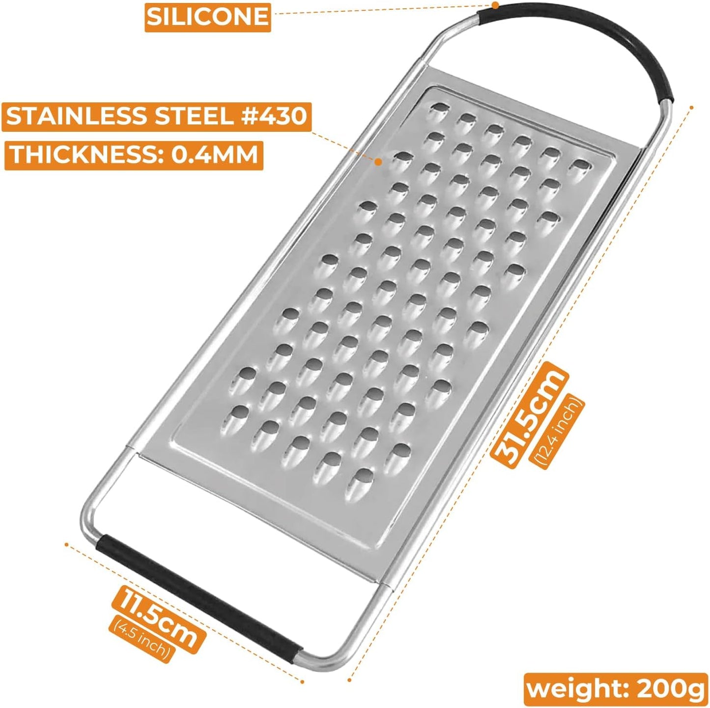 SALT Stainless Steel Coarse Grater