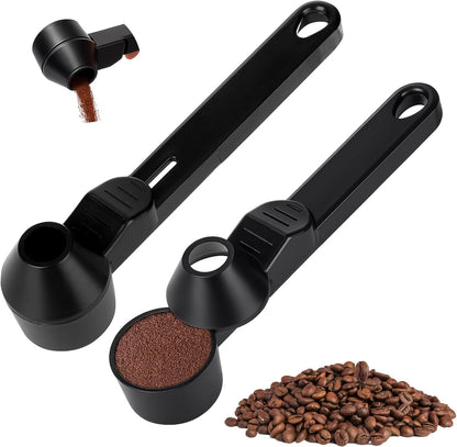 Palksky Coffee Scoop & Funnel for Reusable K Cup Refillable Coffee Pods, 2 Tablespoon Slide Coffee Measuring Funnel Scooper,1PCS