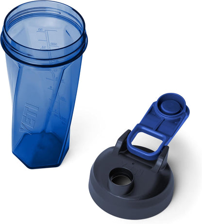 YETI Yonder Helimix Vortex Blender Shaker Bottle Holds up to 20oz | No Blending Ball or Whisk | USA Made | Portable Pre Workout Whey Protein Drink Shaker Cup | Dishwasher Safe, Clear