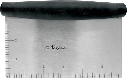 Norpro 583R Grip-EZ Bench Scraper/Chopper, Red