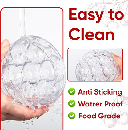 7 in 1 Cherry Pitter Tool for Multiple Cherries Seed Remover Quick and Effortless Removal Suitable for kitchen, Save Time & Space for Making Cherry Jam