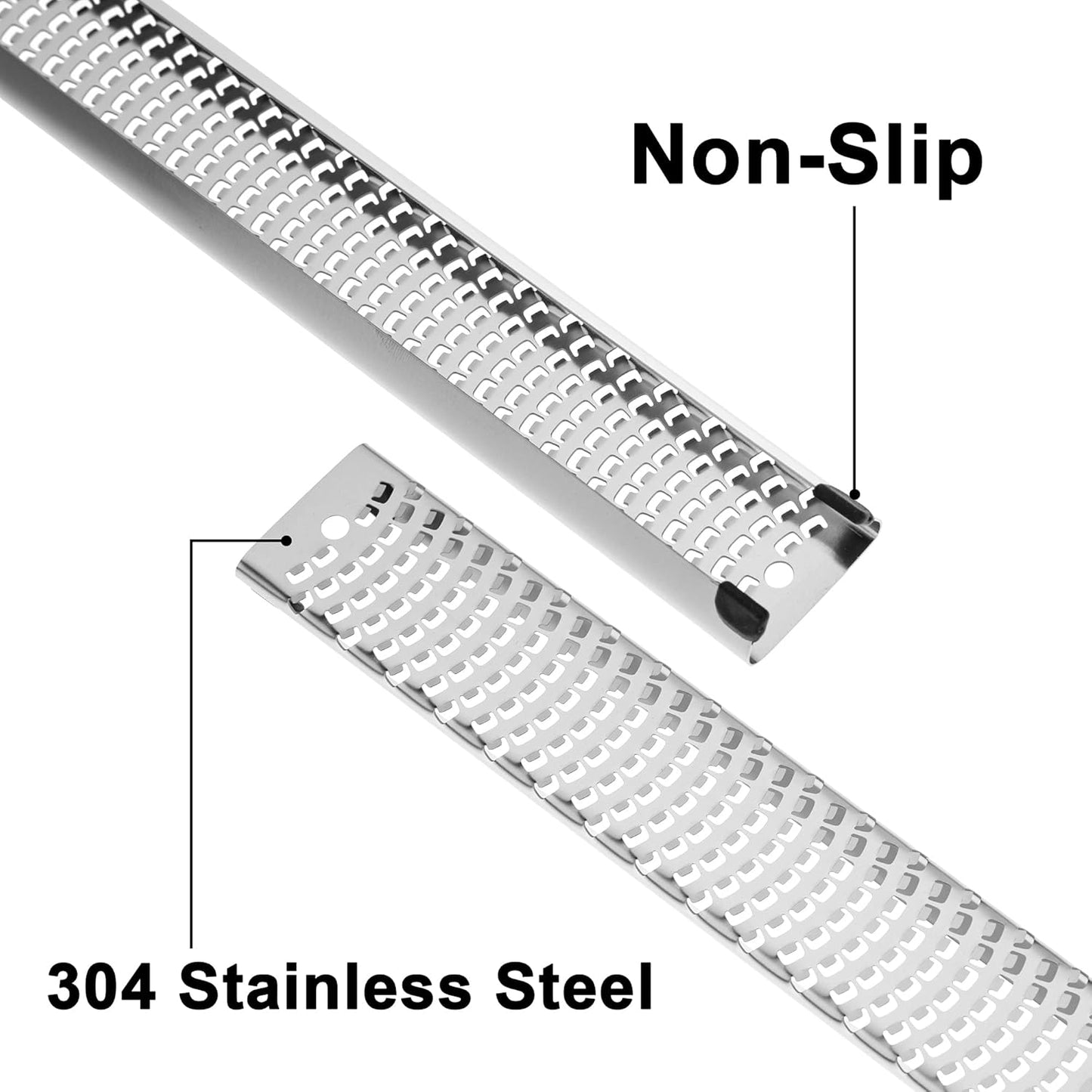 Lemon Zester, Stainless Steel Kitchen Cheese Grater, Plastic Cover Ergonomic Soft Black Handle