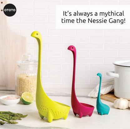 OTOTO The Original Nessie Ladle - Soup Ladle, Cute Gifts, Funny Kitchen Gadgets, Loch Ness design, Cooking Gifts for Mom - Cute and Practical Kitchen Utensils - Unique Gifts for Women