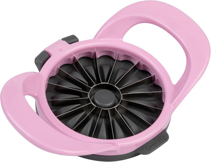PrepWorks Dishwasher Safe Apple Slicer and Corer – 16-Slice Thin Apple Cutter with Safety Cover
