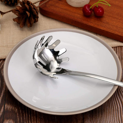 High Grade Soup Ladle, Cooking Ladle for Soup, Heat-proof Design of Hollow Handle, Gift for Family（4ouce/13.5 Inch)