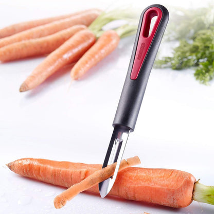 Westmark Germany Stainless Steel Swivel Vegetable Peeler (Red/Black)