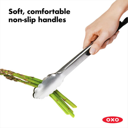 OXO Good Grips 9 Inch Stainless Steel Locking Tongs