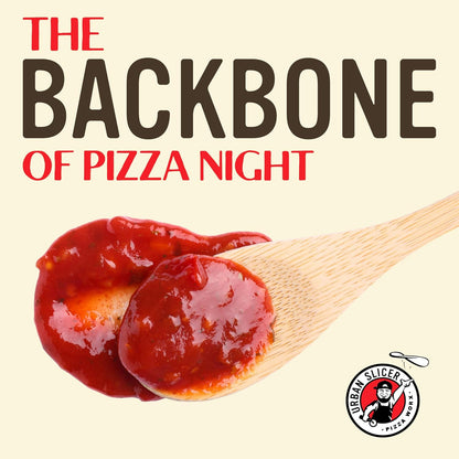Urban Slicer Pizza Worx - Pizza Sauce! - Authentic, Rich Tomato Sauce - Gourmet, Ready-to-Use on Pizzas - 8 oz. Cans - 3 Pack