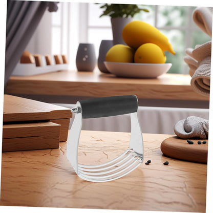 ABOOFAN Manual Flour Mixer Stainless Steel Pastry Blender Butter Scraper Dough Blender Essential for Baking Scones Cookies
