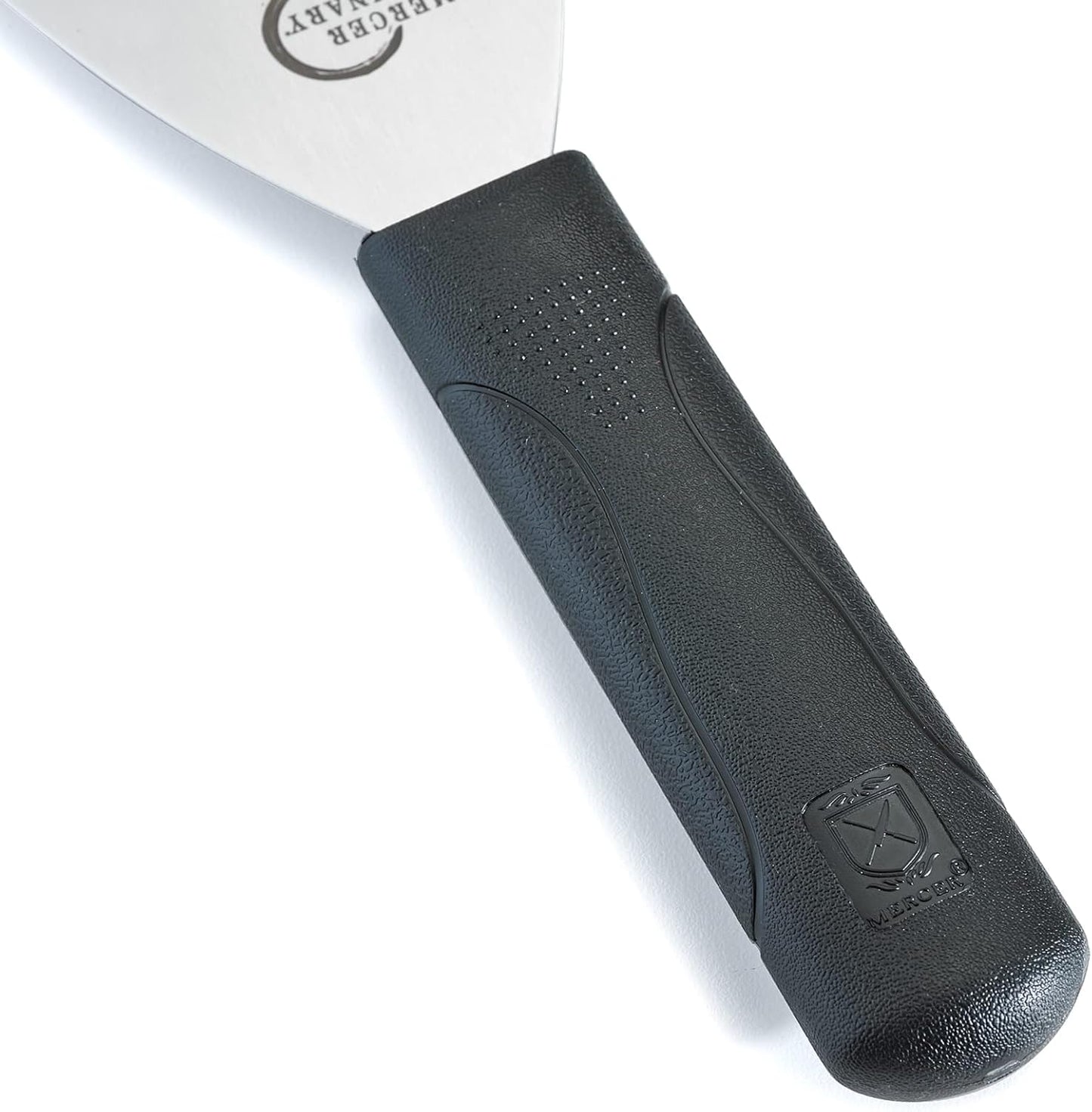 Mercer Culinary Millennia Bench Scraper, 5 7/8 Inch X 3 1/2 Inch Blade, Black Handle
