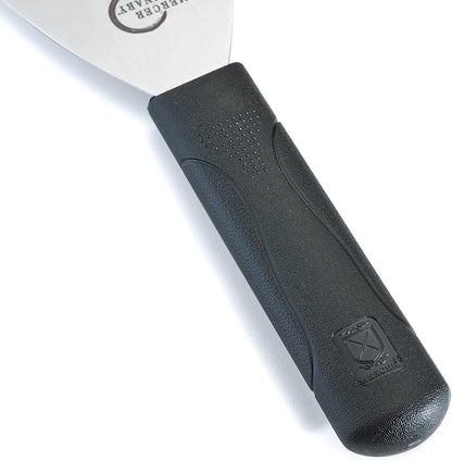 Mercer Culinary Millennia Bench Scraper, 5 7/8 Inch X 3 1/2 Inch Blade, Black Handle