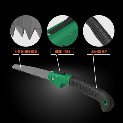 Scotts 8 in. All-Purpose Steel Garden Utility Shears with Serrated Blades – Comfort Grip Yard and Garden Scissors for Pruning Plants, Flowers, and Herbs