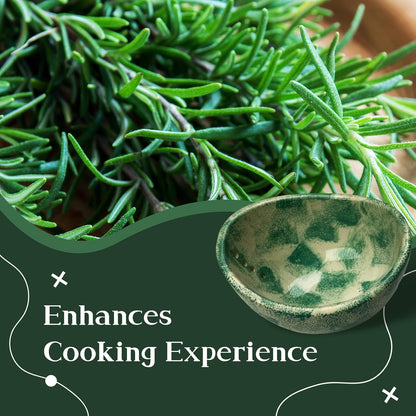 Herb Stripper Tool,Versatile Herbs Stripper Bowl,Pottery Herb Stripper for Effortless Leaf and Stem Separation,Stripper for Peeling Cilantro and Herb